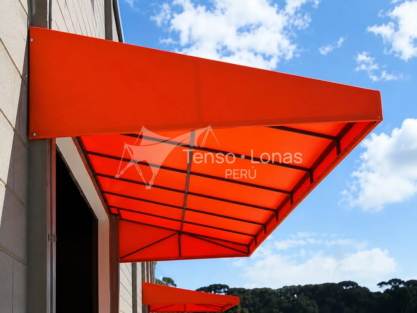 Coberturas de lona para comercio y retail